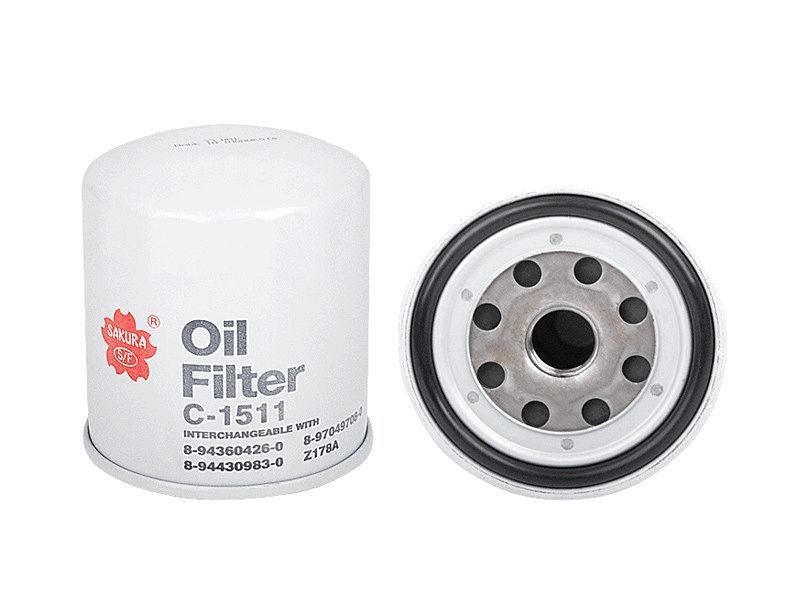 OIL FILTER FITS Z178A WZ178 - TecDoc Only