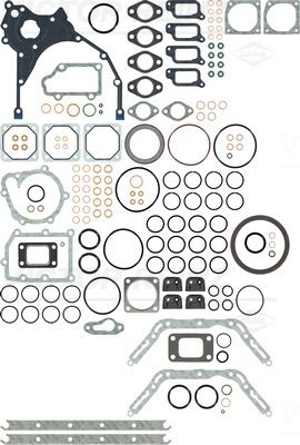 Juego completo de empaques, motor