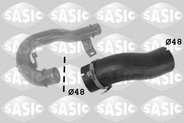 3336245 SASIC Töltőlevegő cső