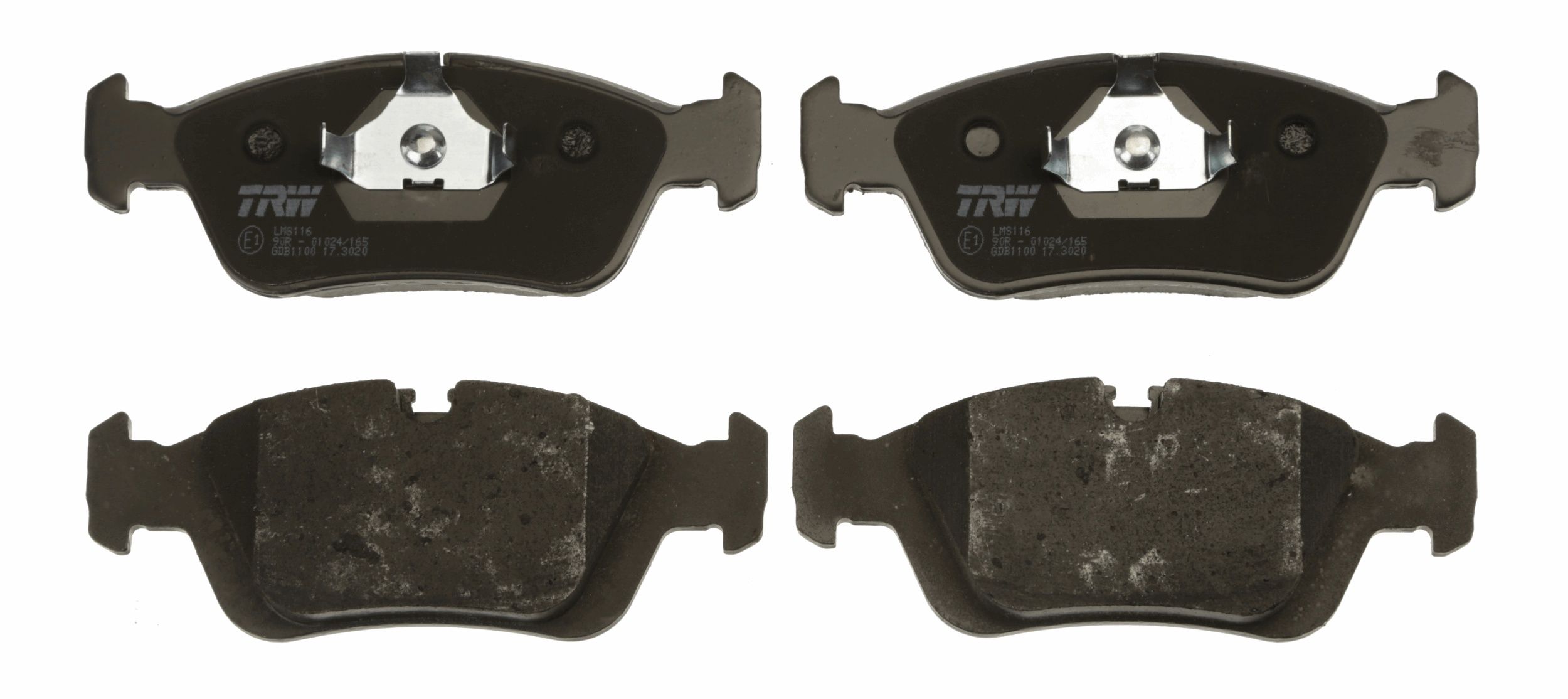 TRW DISC BRAKE PADS - TecDoc 2
