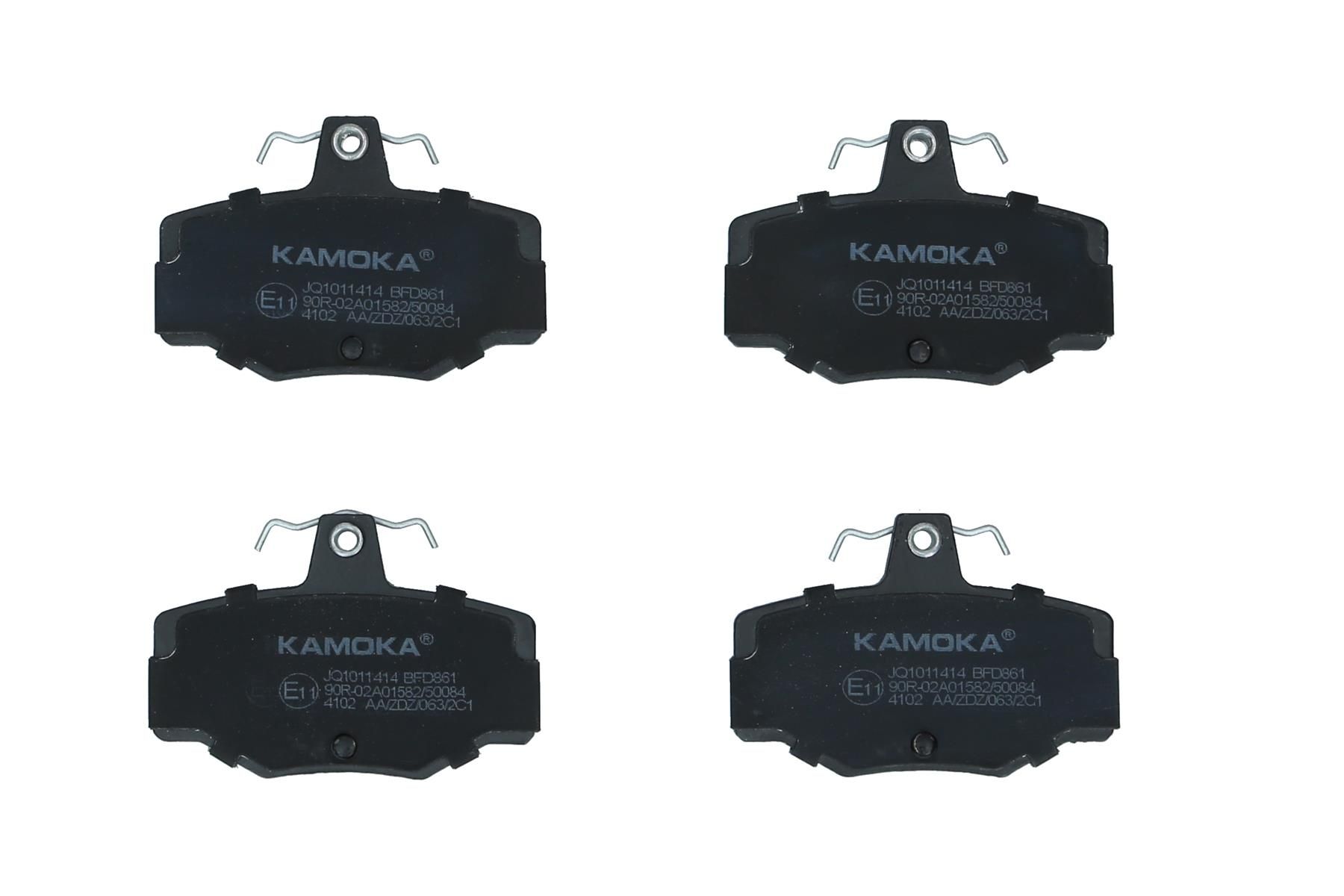 KAMOKA JQ1011414 - Bremsbelagsatz, Scheibenbremse