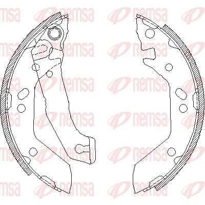 Brake Shoe 4140.00