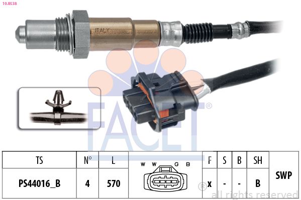 Lambda Sensor 10.8538