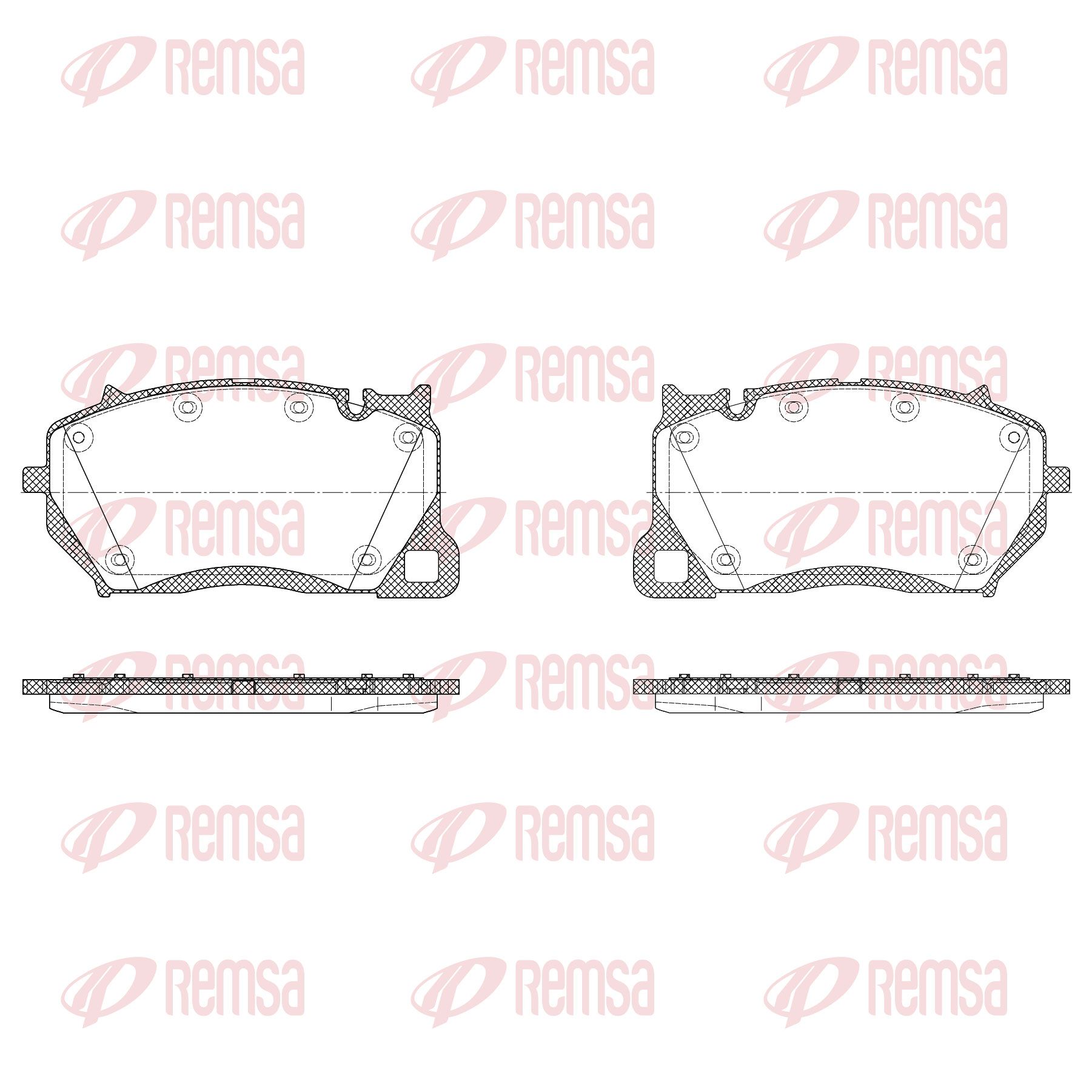 Brake Pad Set, disc brake 1743.20