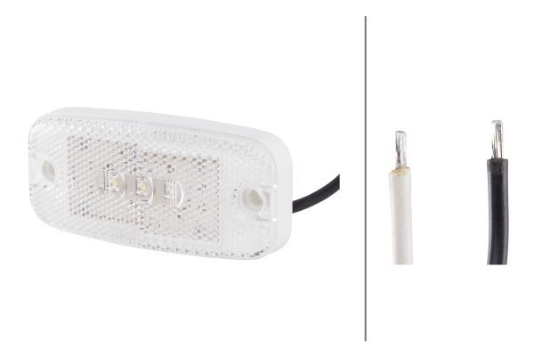 VF FEU POSITION BLANC LED 9-36V +CA