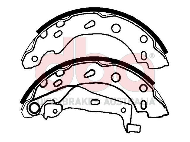 Street Series Brake Shoes [Smart Car 203.2mm] - TecDoc Only