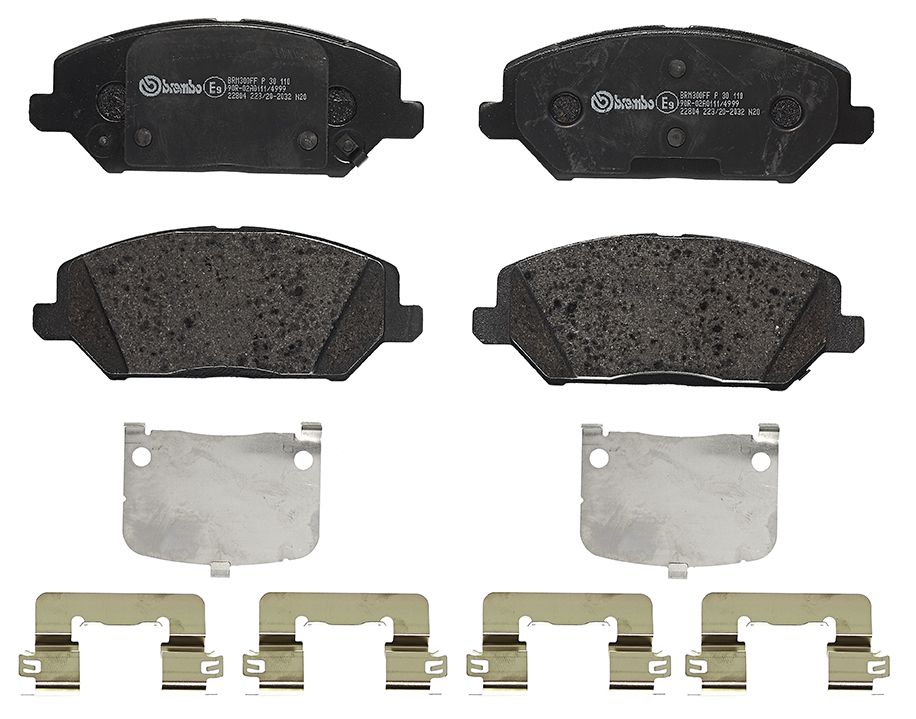 Brembo P 30 110 Bremsbelagsatz, Scheibenbremse