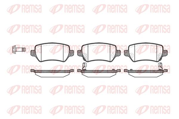 Premium Rear Brake Pad Set Premium Rear Brake Pad Set