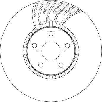 TRW BRAKE DISC - TecDoc 2