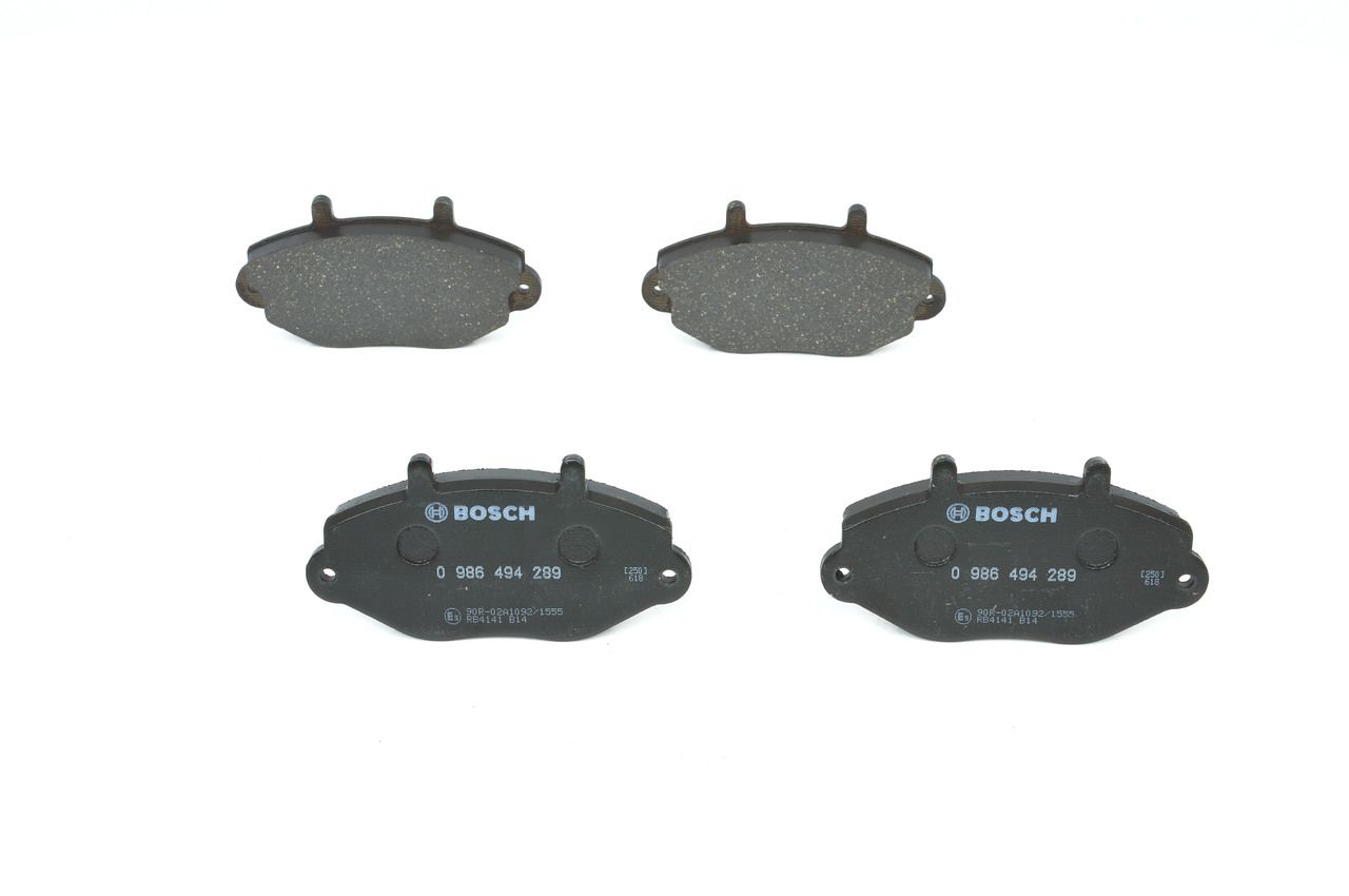 Brake Pad Set, disc brake 0 986 494 289