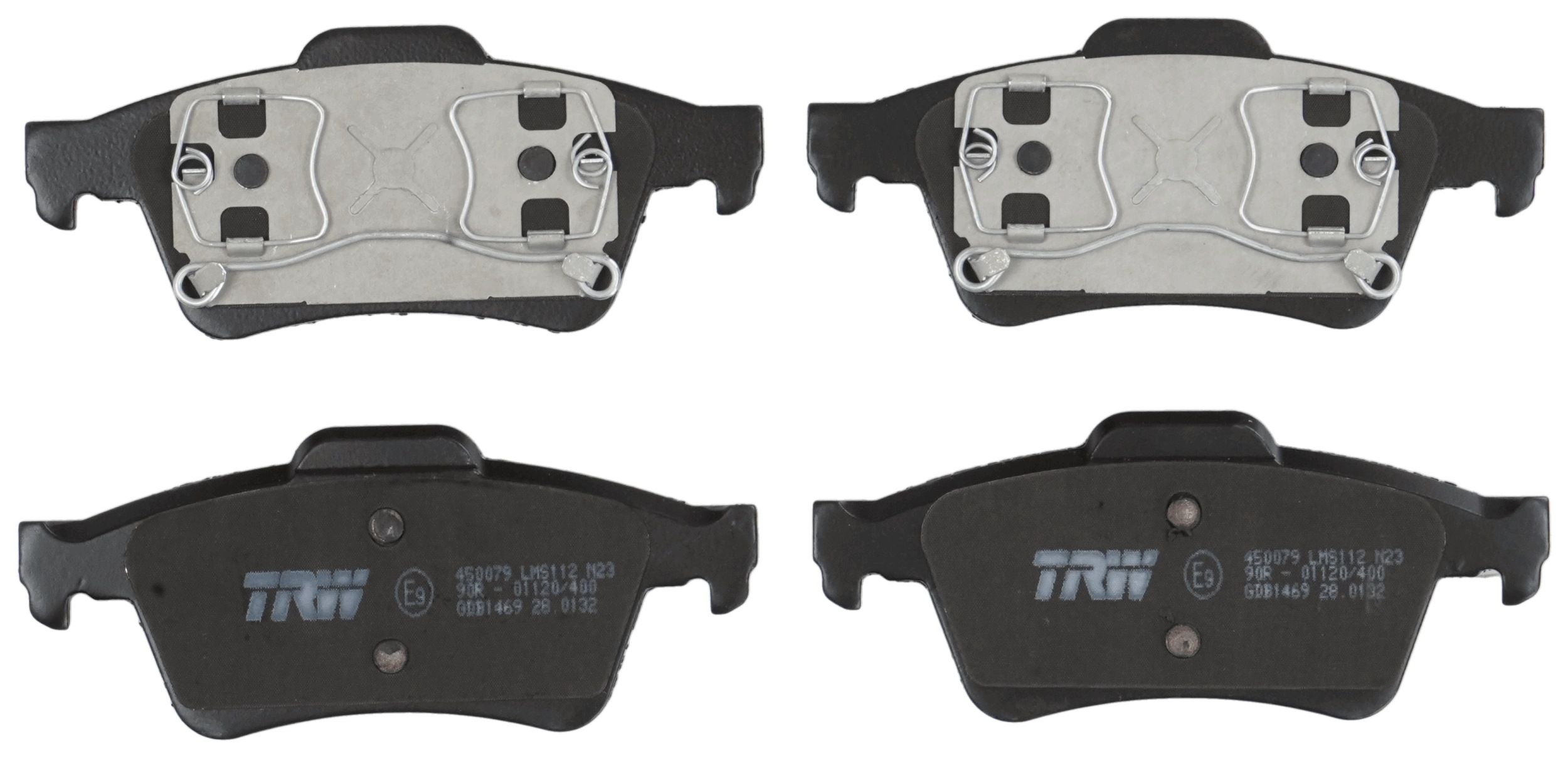 TRW DISC BRAKE PADS - TecDoc 2