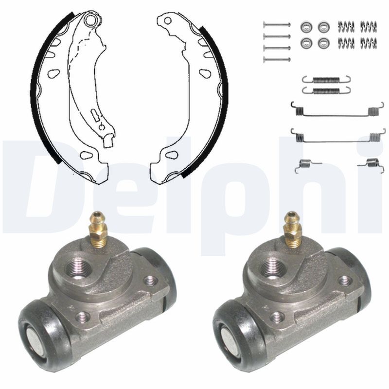 KIT DE FREIN PRE-ASSEMBLE  9900