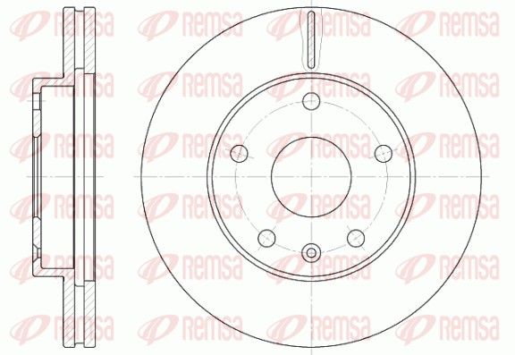 Brake Disc 6960.10