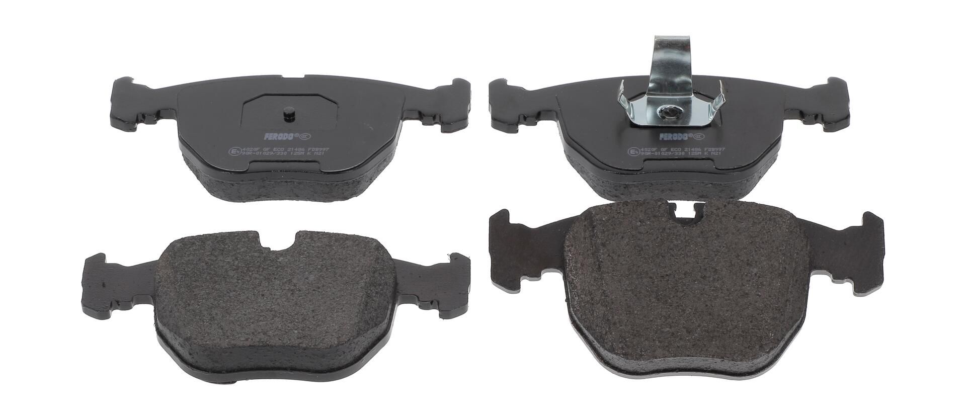 Bremsbelagsatz, Scheibenbremse