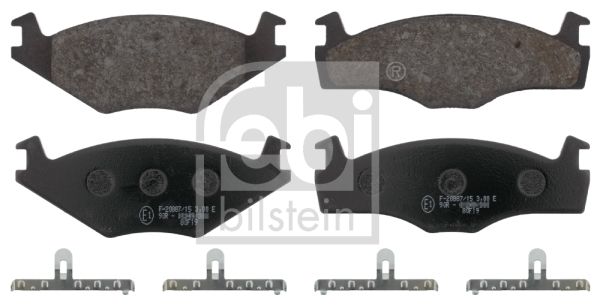 Brake Pad Set, disc brake 16076