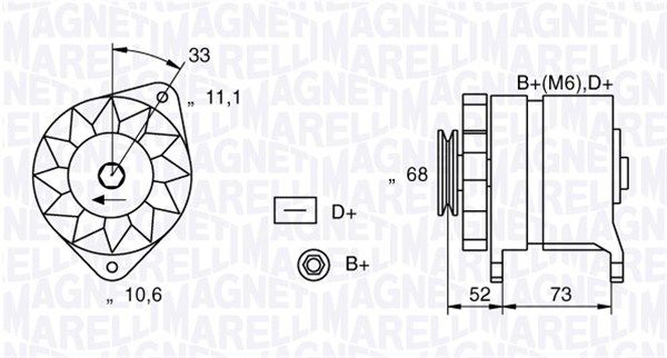 Alternator 063321154010