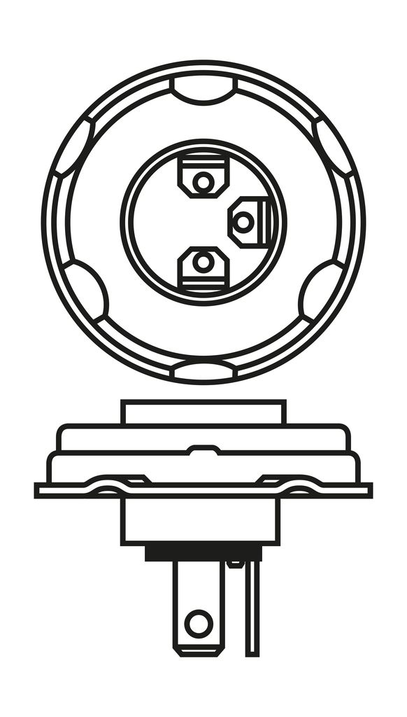 Glühlampe, Fernscheinwerfer Glühlampe, Fernscheinwerfer