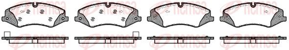 Premium Front Brake Pad Set Premium Front Brake Pad Set