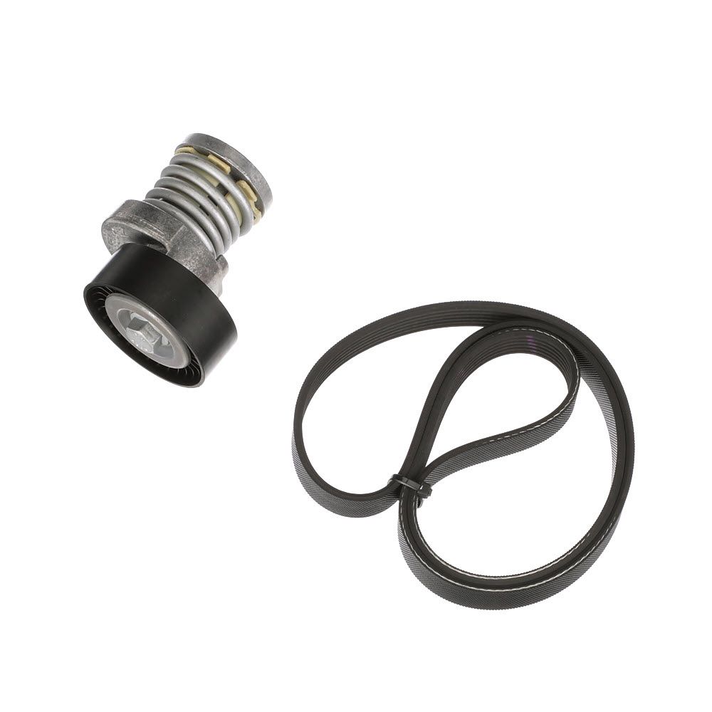 V formos rumbuotas diržas, komplektas