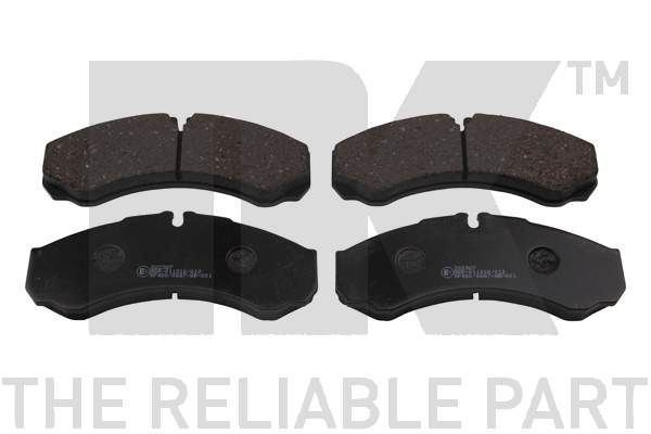 Bremsbelagsatz, Scheibenbremse