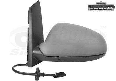 VAN WEZEL 3749817 - Au&szlig;enspiegel * HAGUS *