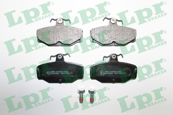 Bremsbelagsatz, Scheibenbremse