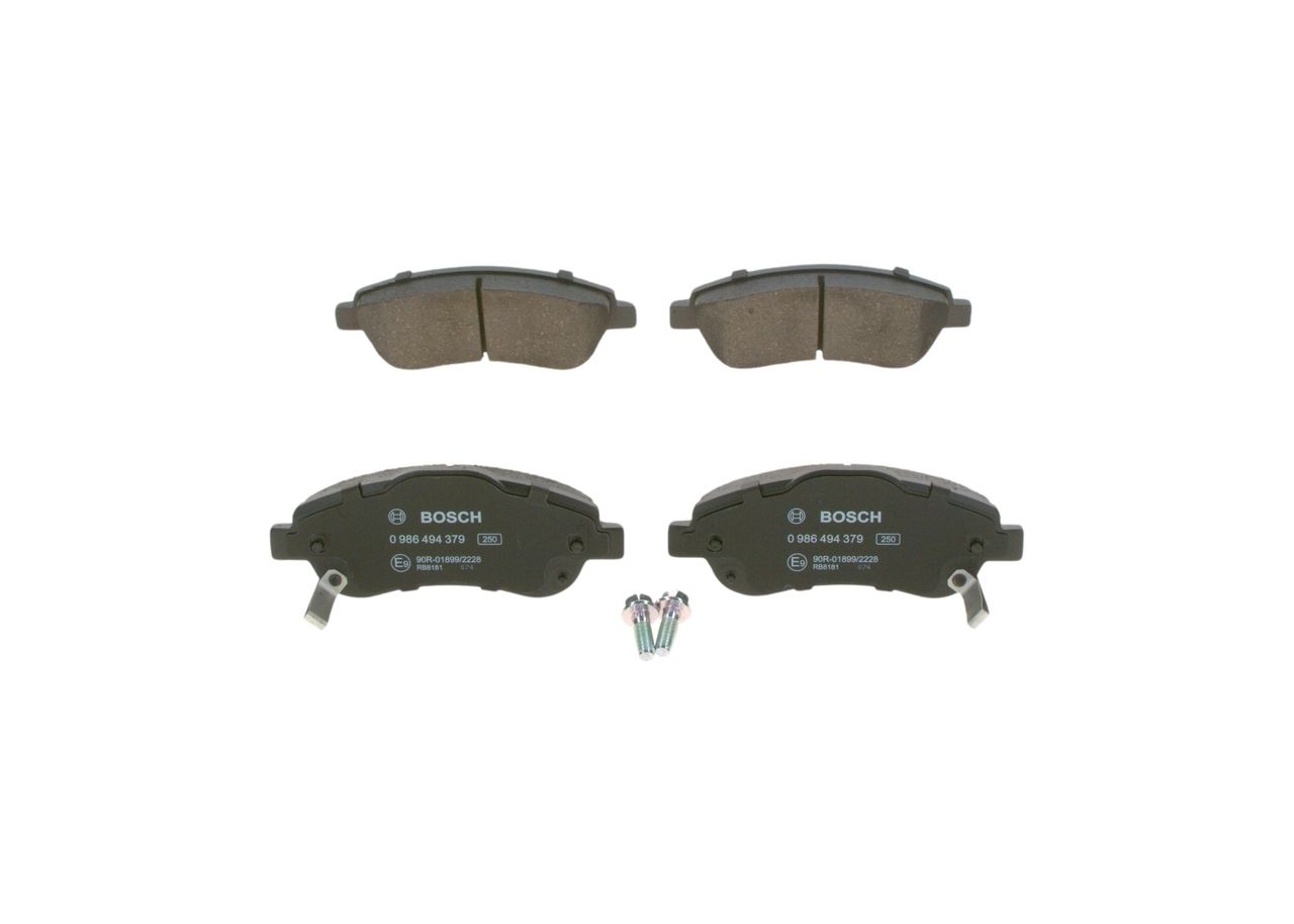 BOSCH 0 986 494 379 Brake Pad Set, disc brake