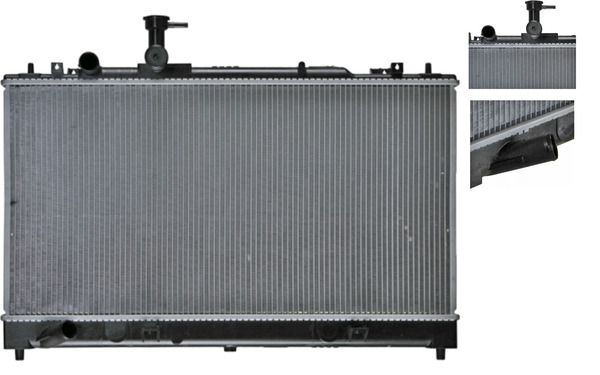 Radiador, refrigeración del motor