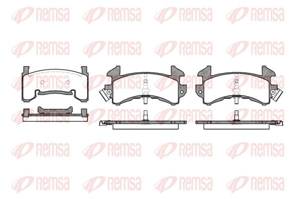 Premium Front Brake Pad Set Premium Front Brake Pad Set