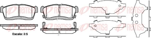 Premium Front Brake Pad Set Premium Front Brake Pad Set