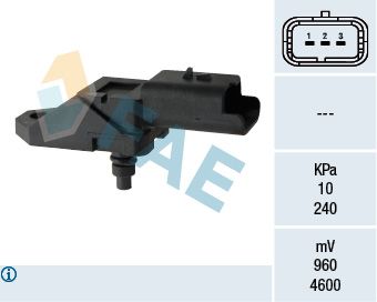 Sensor, Saugrohrdruck Sensor, Saugrohrdruck