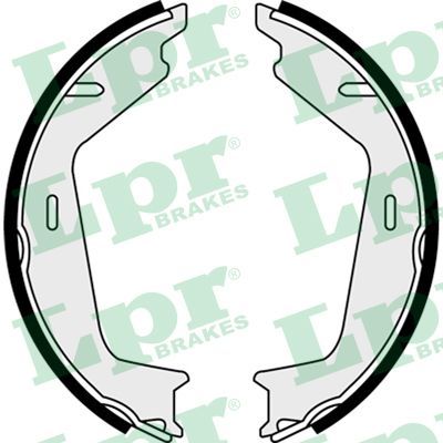 Brake Shoe Set, parking brake 08260