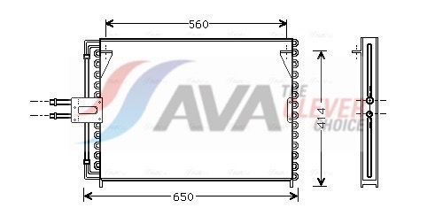 AVA Deutschland RT5189 Kondensator, Klimaanlage