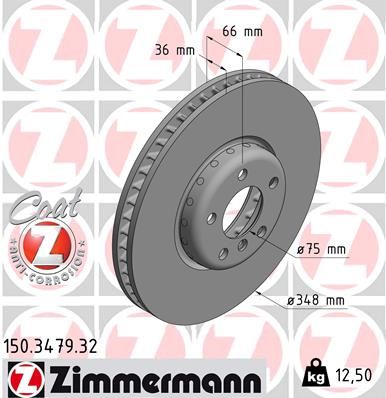 Brake Disc 150.3479.32