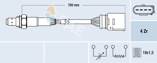 Lambda Sensor 77205