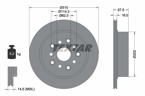 Brake Disc 92185703