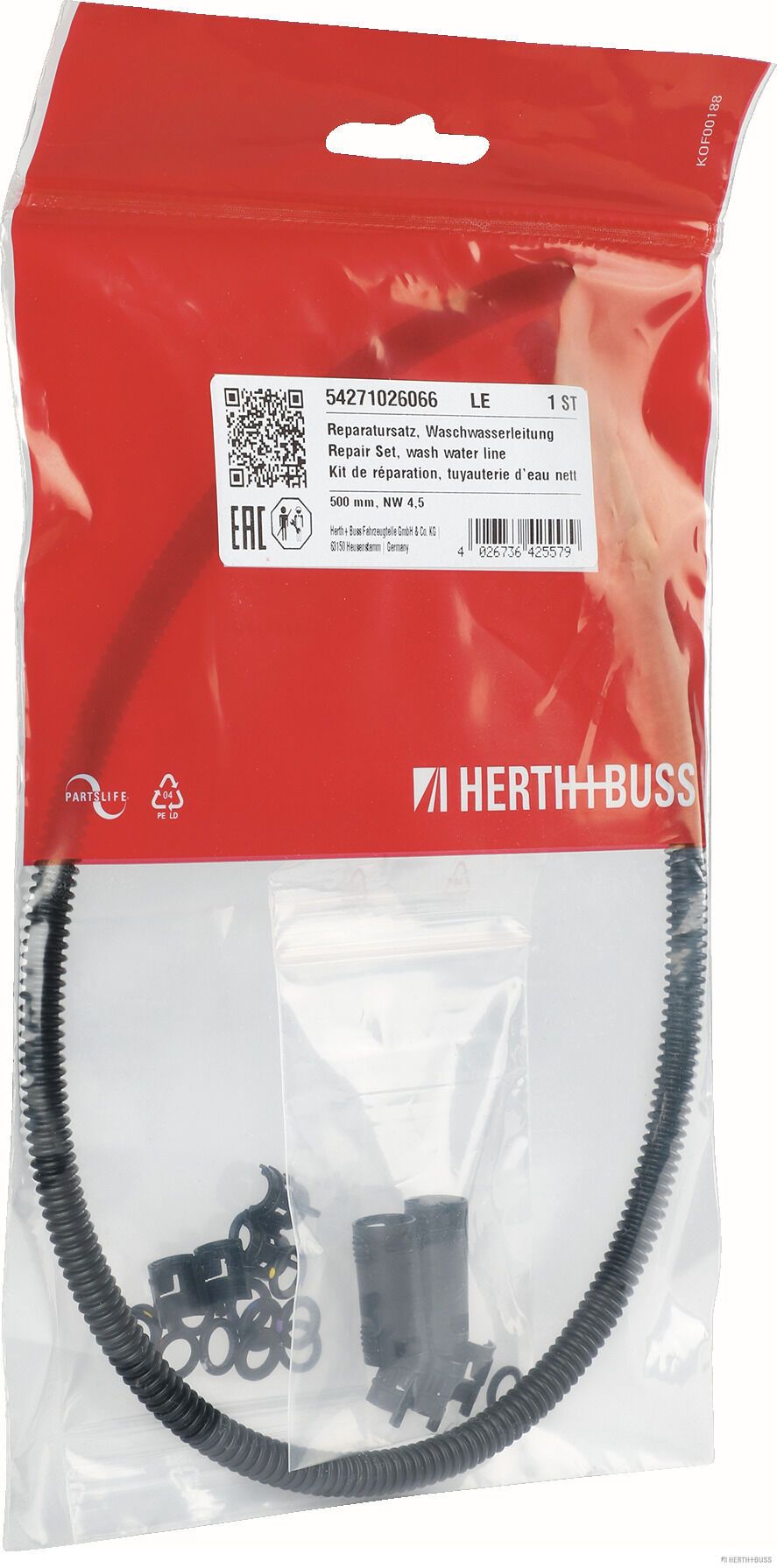 Reparatursatz, Waschwasserleitung