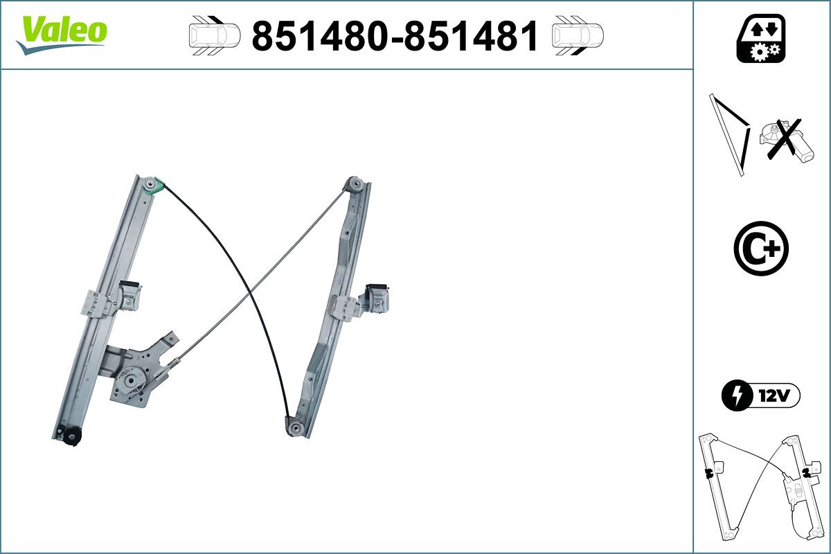 VALEO 851480 - Fensterheber