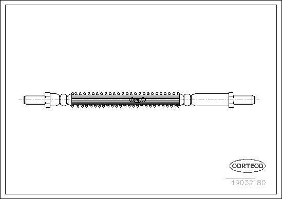 FLEXIBLE DE FREIN LDV CONVOY  0705