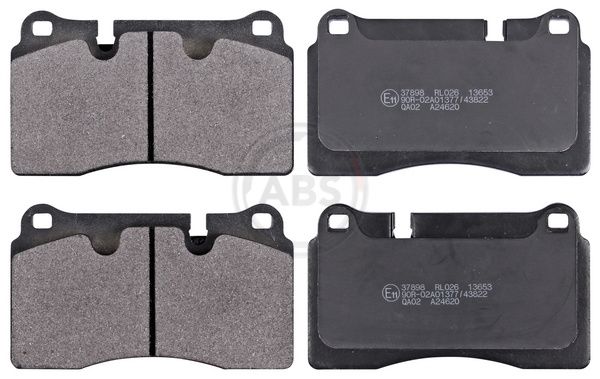 Bremsbelagsatz, Scheibenbremse