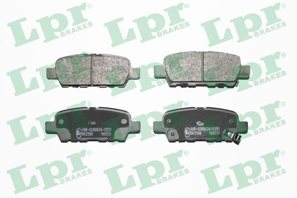 Brake Pad Set, disc brake 05P1862