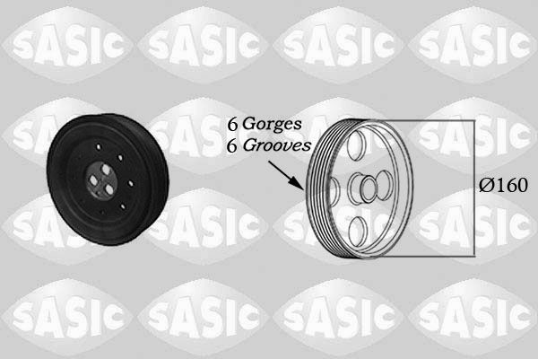 Belt Pulley, crankshaft 2156033