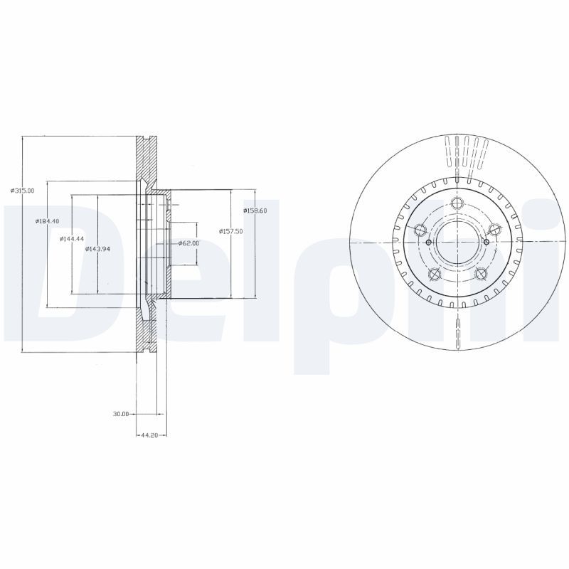 Brake Disc BG9074