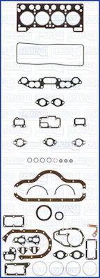 Juego completo de empaques, motor