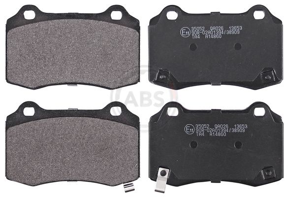 Brake Pad Set, disc brake 35052