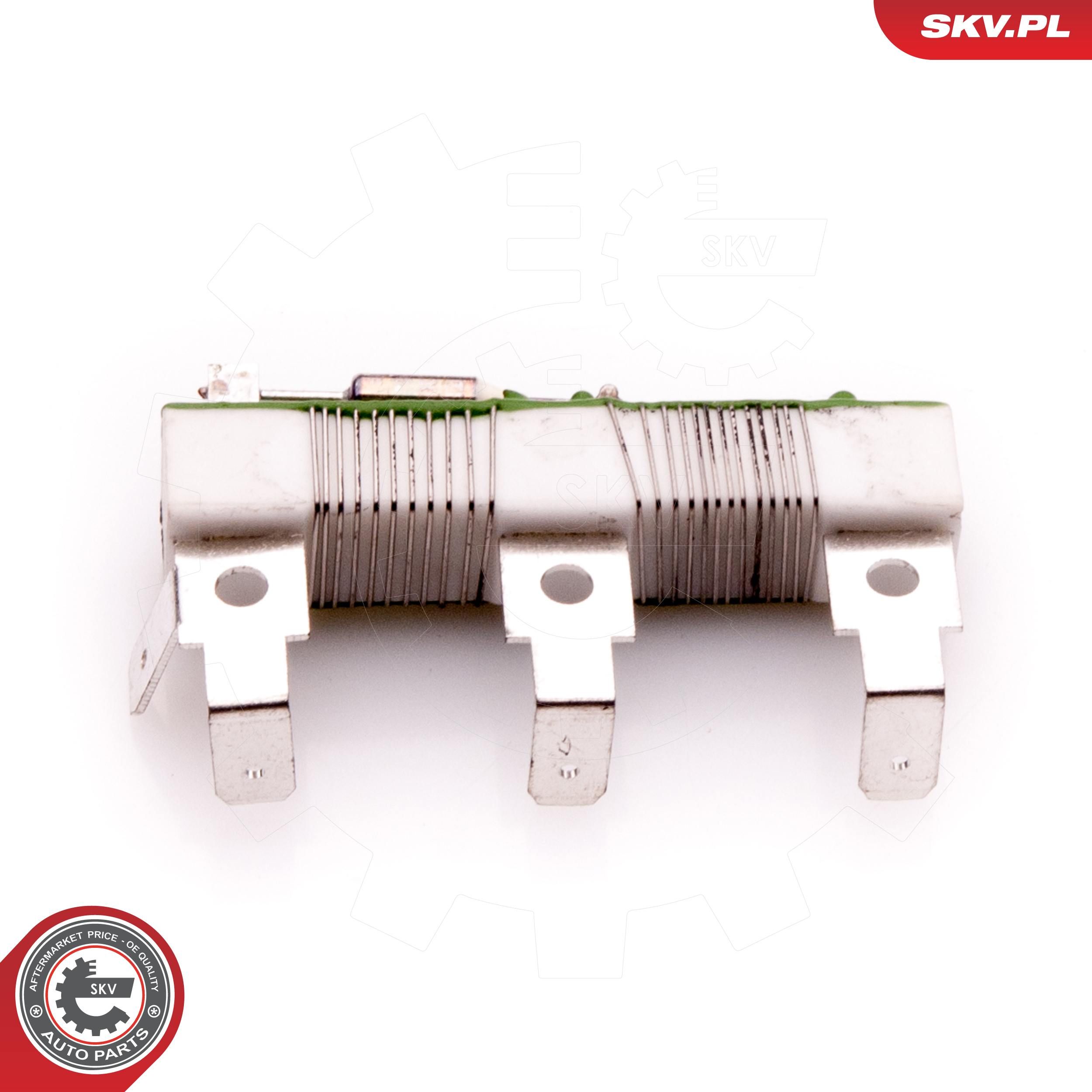 Widerstand, Innenraumgebläse