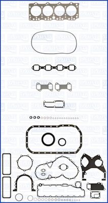 Juego completo de empaques, motor