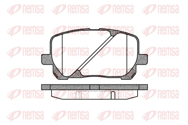 Premium Front Brake Pad Set Premium Front Brake Pad Set