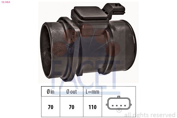 Mass Air Flow Sensor 10.1454