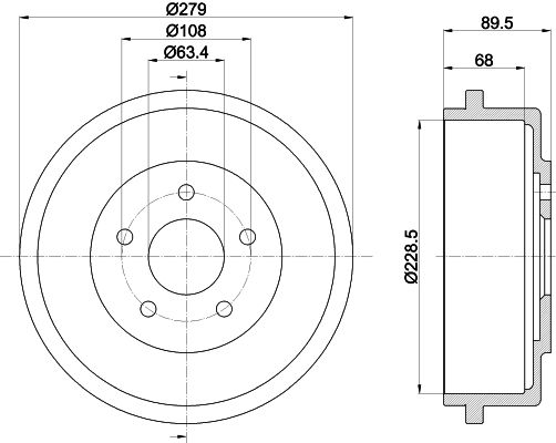 TAMBOUR DE FREIN